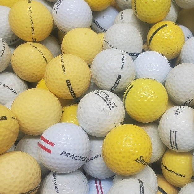 Range Mixed Colors Logo Limited Flight ABC Grade Used Golf Balls 300