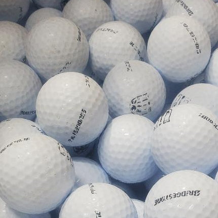 Bridgestone Practice No Stripe LOGO ABC Grade Used Golf Balls | One Lot of 1132 [REF#POTA0227B} (7077412831314)