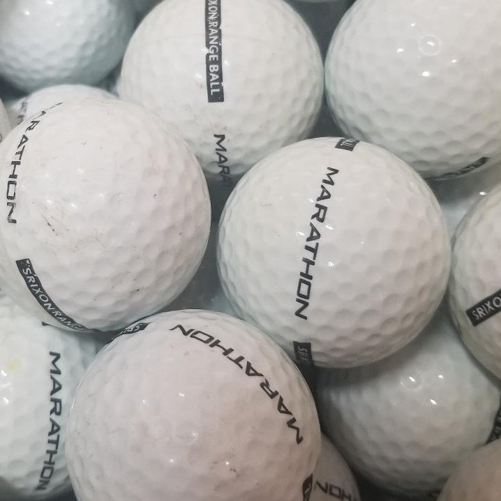 Srixon Marathon Limited Flight AB Grade Used Golf Balls 600 Per Cas