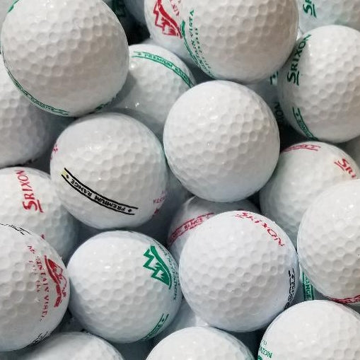 Srixon Premium Range Red Green Logo Used Golf Balls (6579980927058) (6581946417234) (6581946548306) (6581946875986)