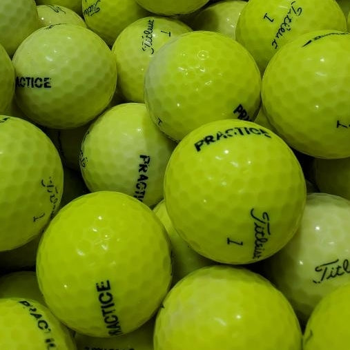 Titleist TP/NXT Yellow ABC Grade Used Range Golf Balls 600 per Cas