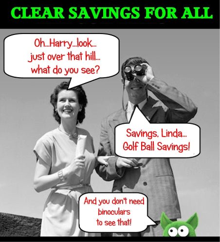 Clear Savings - Golfball Monster