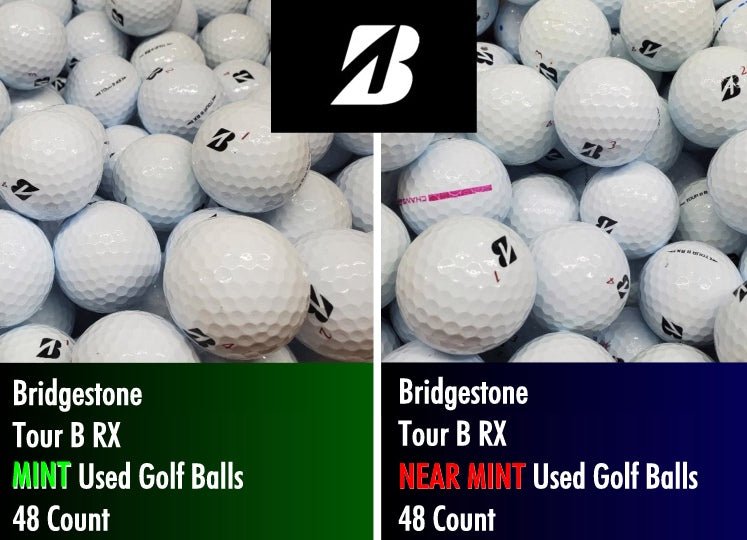 Bridgestone Tour B RX Used Golf Balls | 48 Count - Golfball Monster (7207762329682)