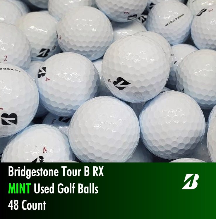 Bridgestone Tour B RX Used Golf Balls | 48 Count - Golfball Monster