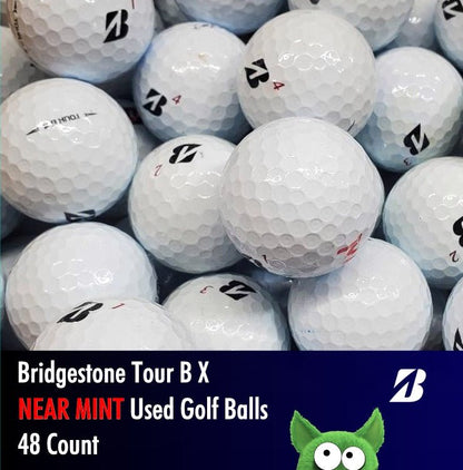 Bridgestone Tour B X Used Golf Balls | 48 Count - Golfball Monster (7207763181650)