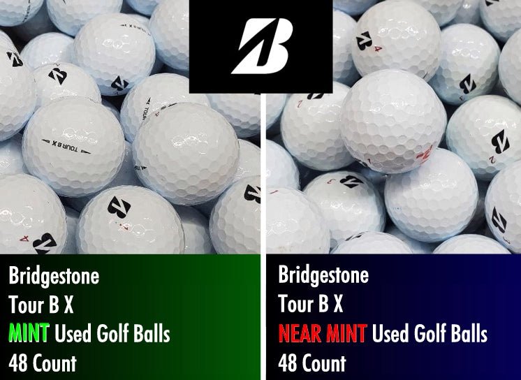 Bridgestone Tour B X Used Golf Balls | 48 Count - Golfball Monster (7207763181650)