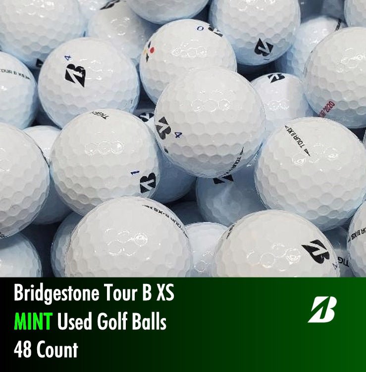 Bridgestone Tour B XS Used Golf Balls | 48 Count - Golfball Monster