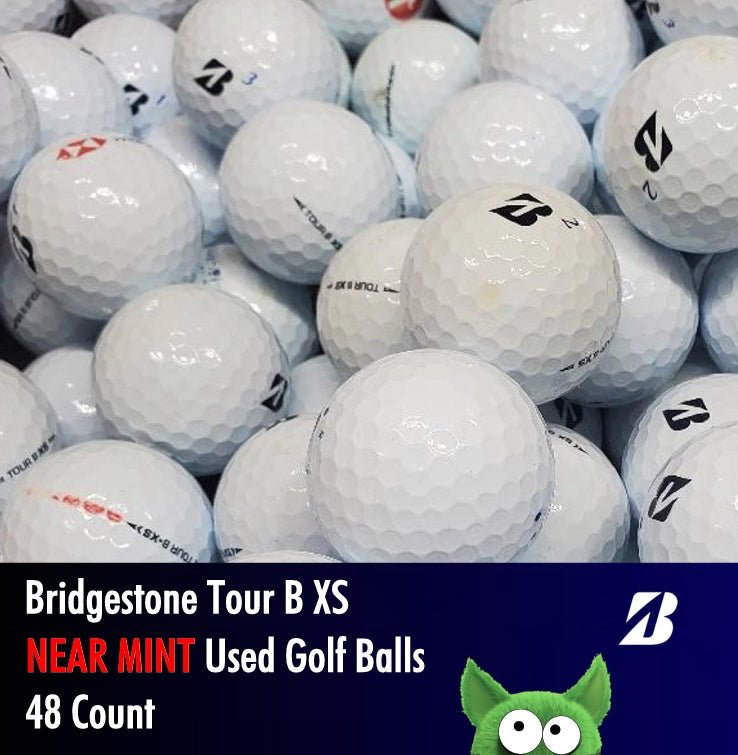 Bridgestone Tour B XS Used Golf Balls | 48 Count - Golfball Monster