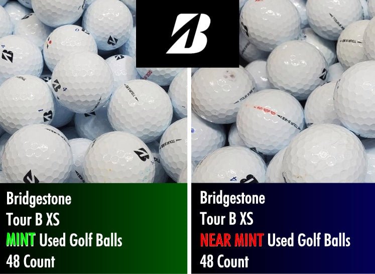 Bridgestone Tour B XS Used Golf Balls | 48 Count - Golfball Monster (7207763509330)