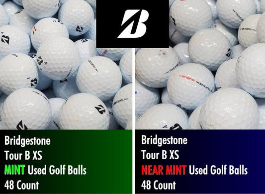 Bridgestone Tour B XS Used Golf Balls | 48 Count - Golfball Monster (7207763509330)