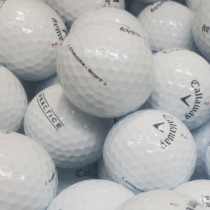 Callaway Chrome Soft Practice B - A Grade Used Golf Balls | 300 Per Case [REF#061423Y] - Golfball Monster (7126274768978)