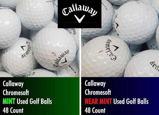 Callaway Chromesoft Used Golf Balls | 48 Count - Golfball Monster (7207178207314)