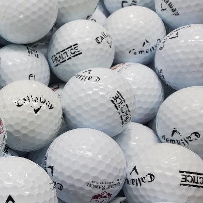 Callaway Range Logo BC Grade Used Range Golf Balls | 300 Per Case [REF#011524S] (7218303500370)