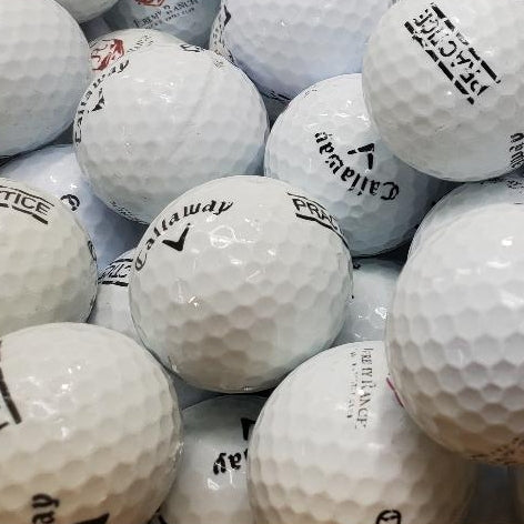 Callaway Range Logo BC Grade Used Range Golf Balls | 300 Per Case [REF#011524S] (7218303500370)