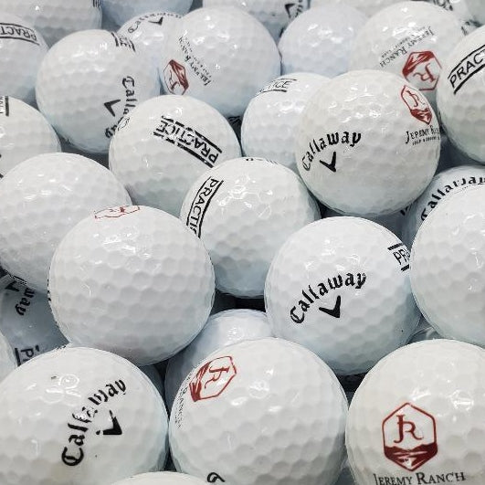 Callaway Range Logo A-B Grade Used Range Golf Balls | 300 Per Case [REF#102723Y] (7181001031762)