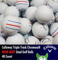 Callaway Triple Track Chromesoft Used Golf Balls | 48 Count - Golfball Monster (7207237517394)