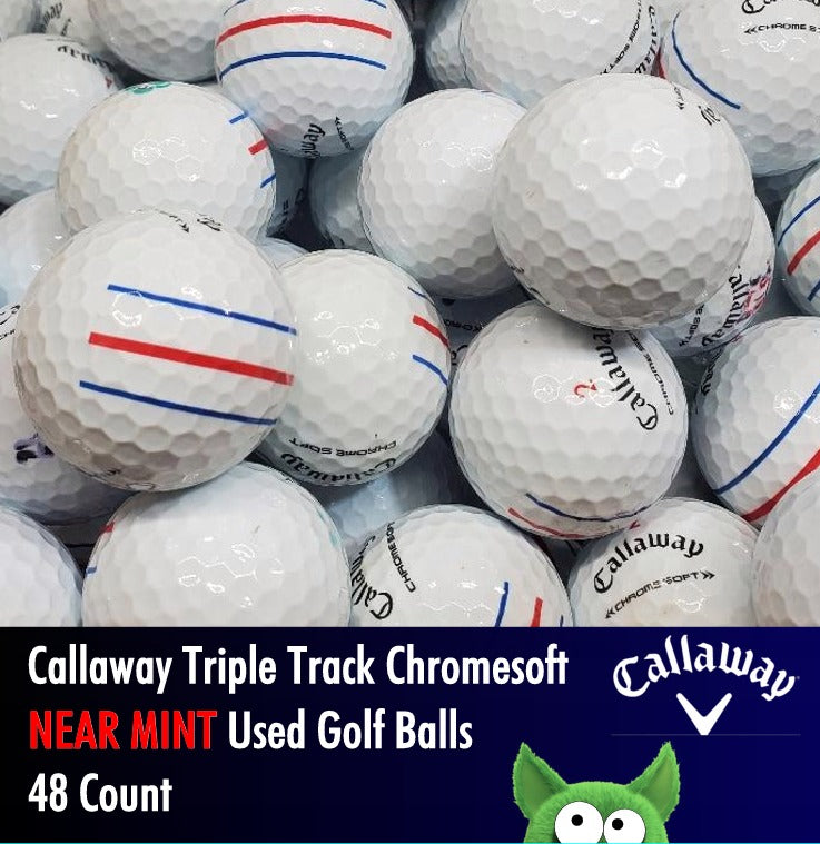 Callaway Triple Track Chromesoft Used Golf Balls (7207237517394)