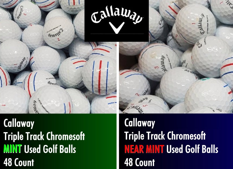 Callaway Triple Track Chromesoft Used Golf Balls (7207237517394)