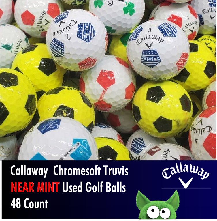 Callaway Chromesoft Truvis Used Golf Balls (7206625968210)