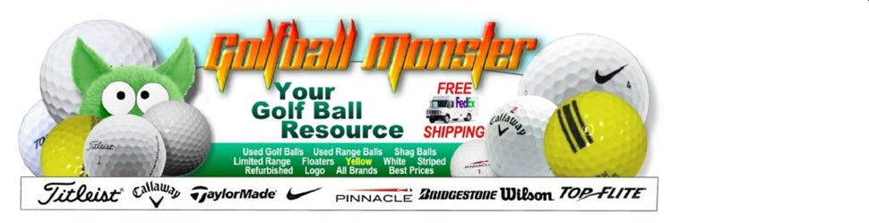 Used Golf Balls from Golfball Monster