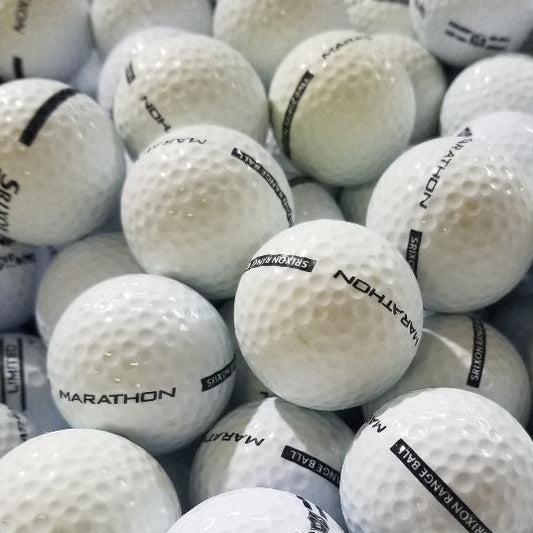 Mix Range Black Stripe Limited Flite AB Grade Used Golf Balls | One Lot of 200 [REF#092324A] (7390867095634)