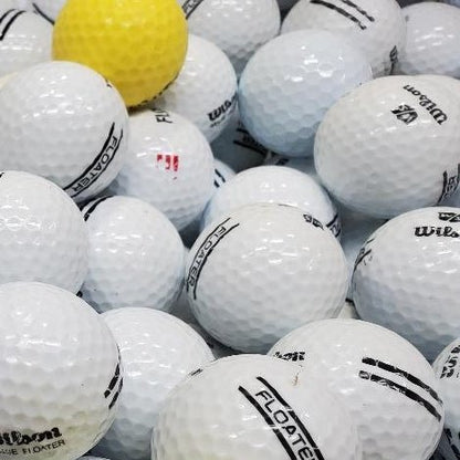 Mixed Colors Floater Logo ABC Grade Used Golf Balls | 300 Per Case [REF#051424J] - Golfball Monster