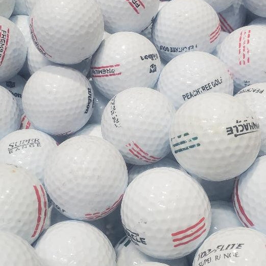 Mixed Color Logo ABC Grade Used Golf Balls | 300 Per Case [REF#051623L] (7116228821074)