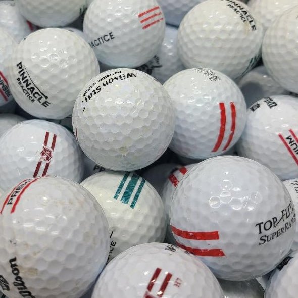 Mix Manufacturer Mixed Color Logo BA Grade Used Golf Balls | 300 per case [REF102725C] - Golfball Monster