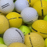 Mix Manufacturer Mixed Color Limited Flight  Logo AB Grade Used Golf Balls | 300 per case [REF#090224J] (7385524338770) (7388482469970)