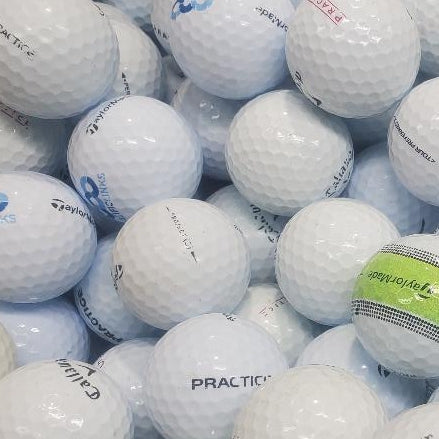 Mix Practice No Stripe ABC Grade Used Golf Balls | 300 Per Case [REF#051623M] (7116255363154)