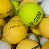 Mixed Range Limited Flight Yellow and White ABC Grade Used Golf Balls | 300 Per Case [REF#101226T] - Golfball Monster