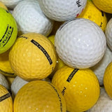 Mixed Range Limited Flight Yellow and White ABC Grade Used Golf Balls | 300 Per Case [REF#101226T] - Golfball Monster