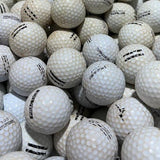+++ Mix Practice Range Black C/B Grade Used Golf Balls | 300 Per Case [REF151A&W09] - Golfball Monster