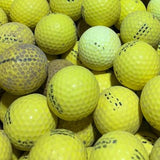 +++ Mix Practice Range Yellow D Grade Used Golf Balls | 300 Per Case [REF152A&W05] - Golfball Monster