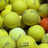 +++ Mix Practice Range Yellow D Grade Used Golf Balls | 300 Per Case [REF152A&W05] - Golfball Monster