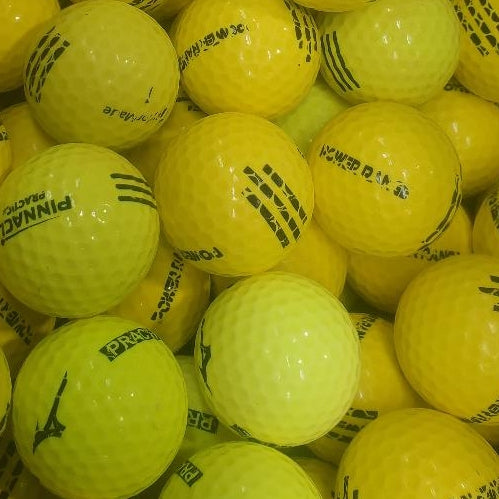 Mix Yellow CB Grade Used Golf Balls | 300 Per Case [REF#062223A] (7130067042386)