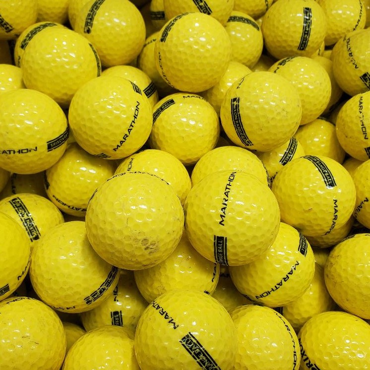 Mix Yellow C Grade Used Golf Balls | 300 Per Case [REF#080223G] (7147061084242) (7377096998994)