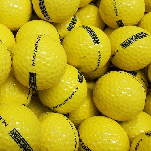 Mix Yellow C Grade Used Golf Balls | 300 Per Case [REF#080223G] (7147061084242) (7377096998994)