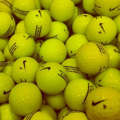 Nike Practice Limited Range Yellow B - C Grade Used Golf Balls | 300 Per Case [REF#092924T] - Golfball Monster (7392427376722)