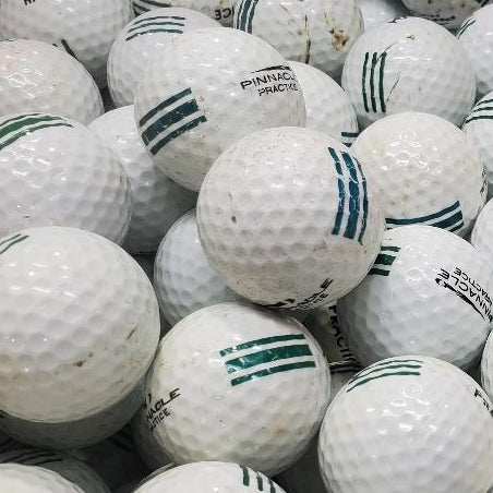 Pinnacle Green Practice Used Golf Balls ABC Grade | 300 Per Case [REF#082124A] (7380422918226) (7380423737426)