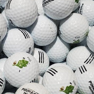 Pinnacle Practice Logo A-B Grade Used Golf Balls | 300 Per Case [REF#112823P] (7199514460242) (7361640104018) (7361649279058) (7361650720850)