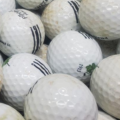 Pinnacle Logo Cosmetically Challenged CB Grade Used Golf Balls  (7224534859858)