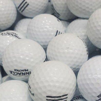 Pinnacle Practice Used Golf Balls A-B Grade | 300 Per Case [REF