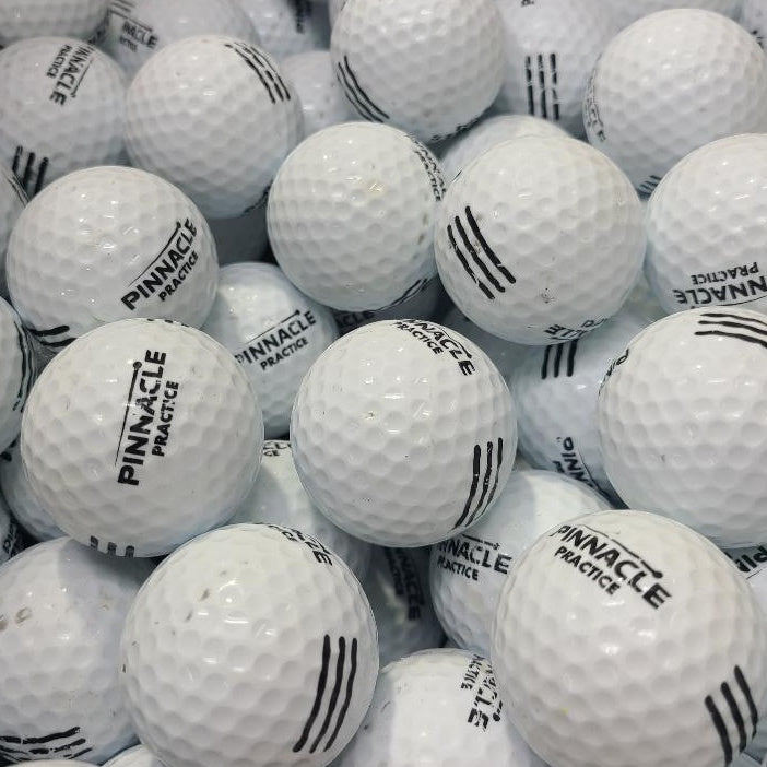 Pinnacle Practice B-A Grade Used Golf Balls | 300 per case [REF#01262024R] (7375140978770) (7407020834898)