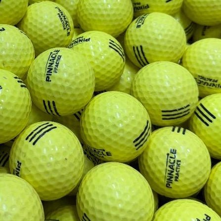 Pinnacle Yellow A - B Grade Used Golf Balls | 300 per case [REF#100424A] - Golfball Monster (4463680946258)