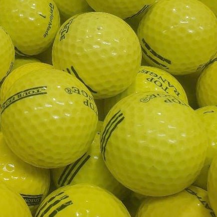 Mix Brand Yellow Used Golf Balls A - B Grade | 300 per case [REF021424V] ** - Golfball Monster