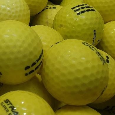 Range Yellow B Grade Used Golf Balls | 300 Per Case [REF080824E] - Golfball Monster (7377104928850)