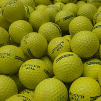 Range Practice Yellow B-C Grade Used Golf Balls | 300 Count [REF#071323K] (7139267412050)