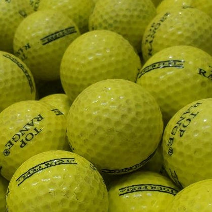 Range Practice Yellow B-C Grade Used Golf Balls | 300 Count [REF#071323K] (7139267412050)