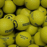 Range Yellow Logo B Grade Used Golf Balls | One Lot of 2047 [REF#100423C] (7168675709010) (7168691109970) (7169024819282)